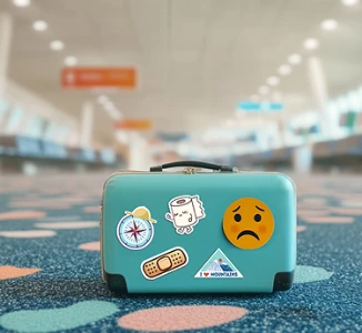 Não deixe a dor de barriga atrapalhar a sua viagem! É normal que imprevistos aconteçam, e também é normal ter dor de barriga na viagem, seja por ansiedade, contato com alimentos diferentes e até bactérias com as quais não estamos acostumados.