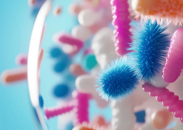 Ilustração de um trato digestivo