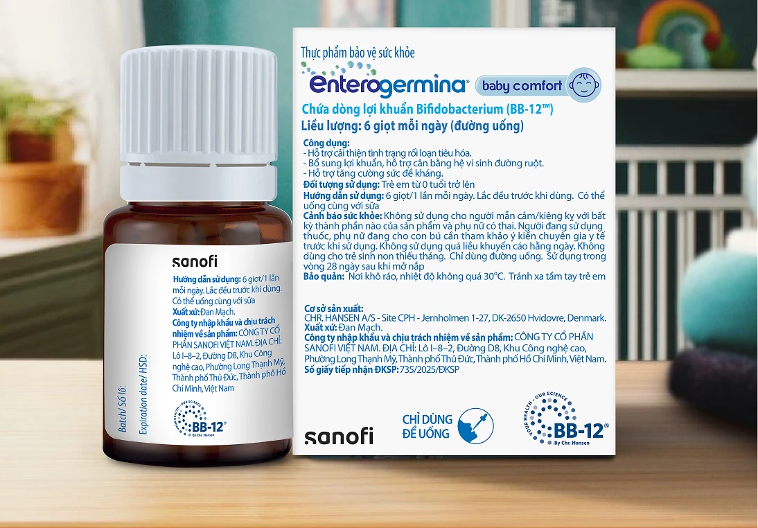 Enterogermina® Baby Comfort - packshot back