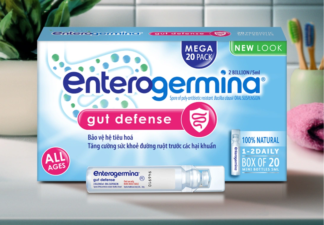 Enterogermina 2 TỶ bào tử - packshot front