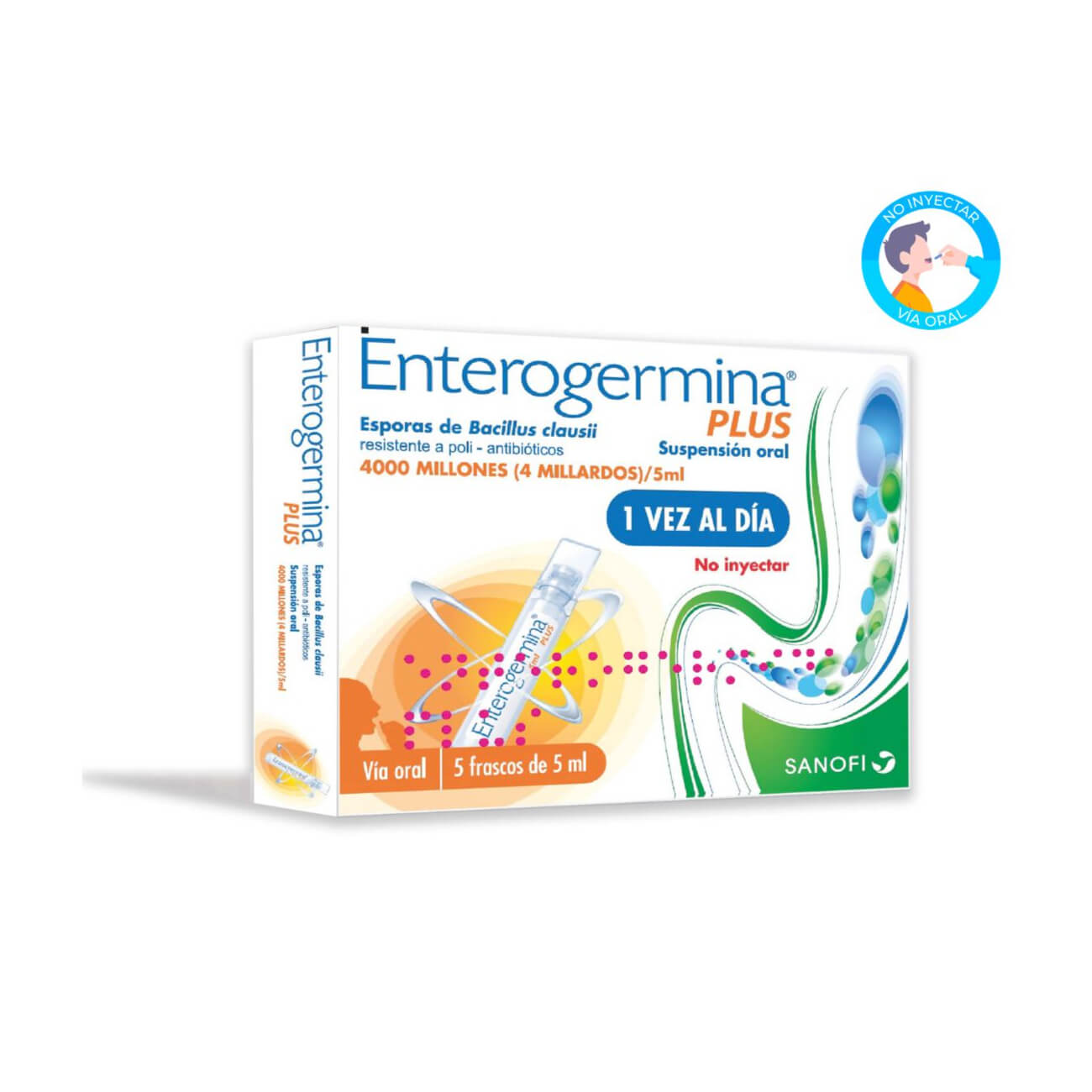 Enterogermina Plus 4000 millones/5ml suspensión oral (2)